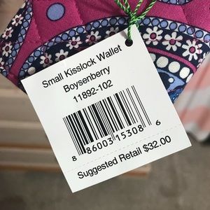 Vera Bradley Cross Body + wallet. NWT.